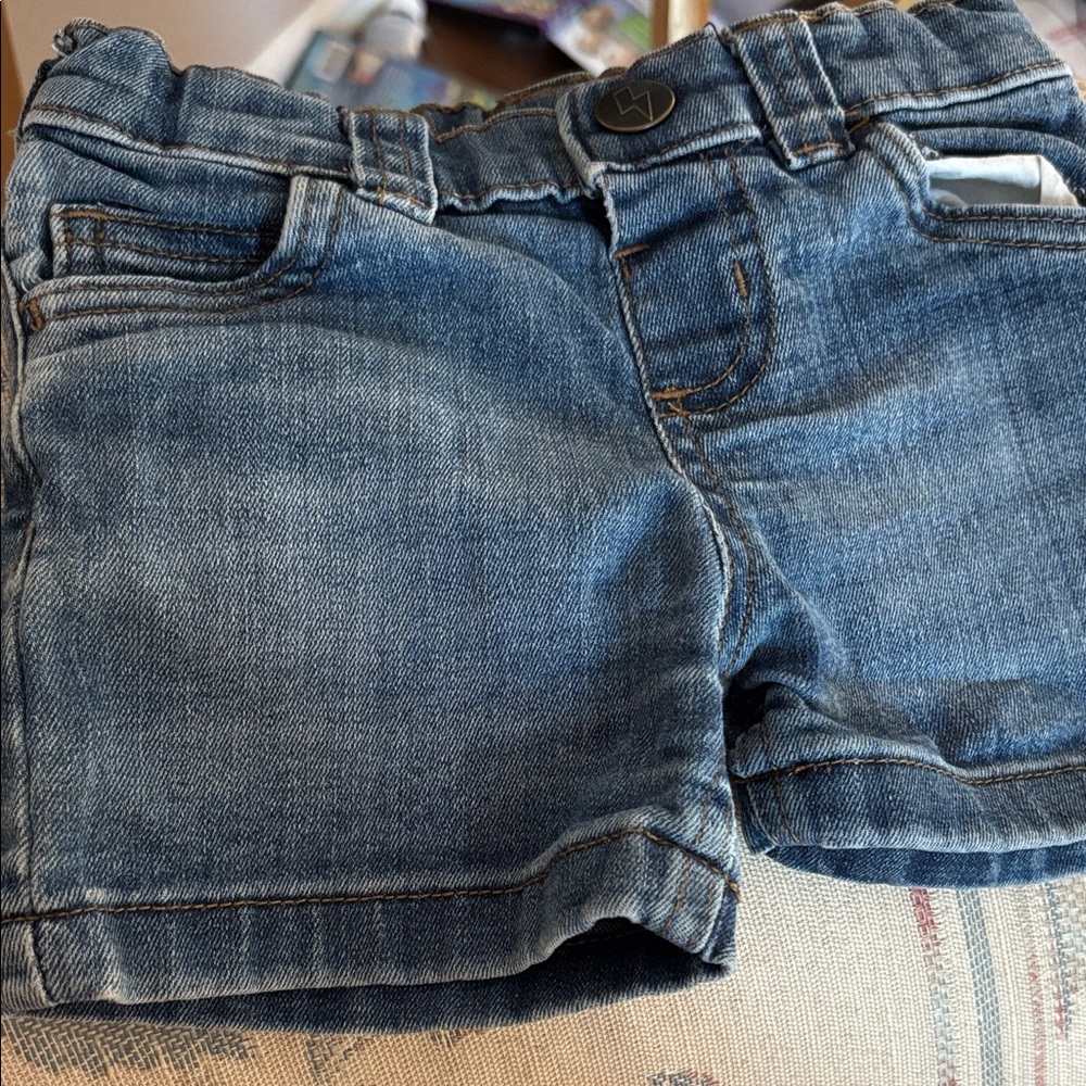 Garanimals Classic Blue Denim Shorts 12m